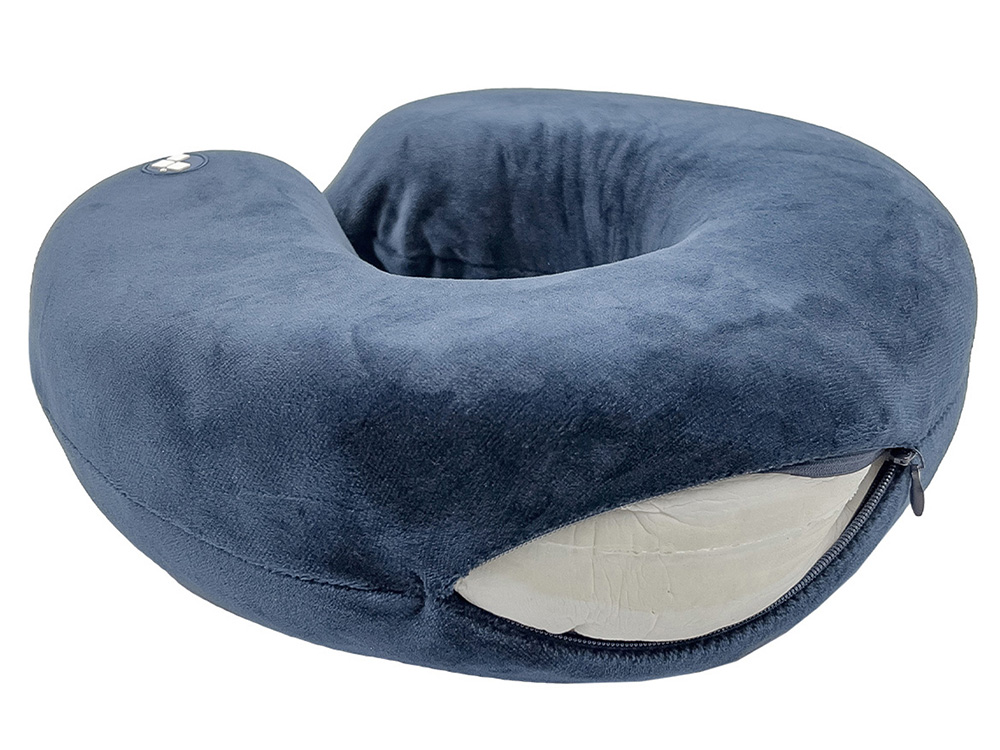 Подушка для путешествий с эффектом памяти Мемо Drowsy Denim-5