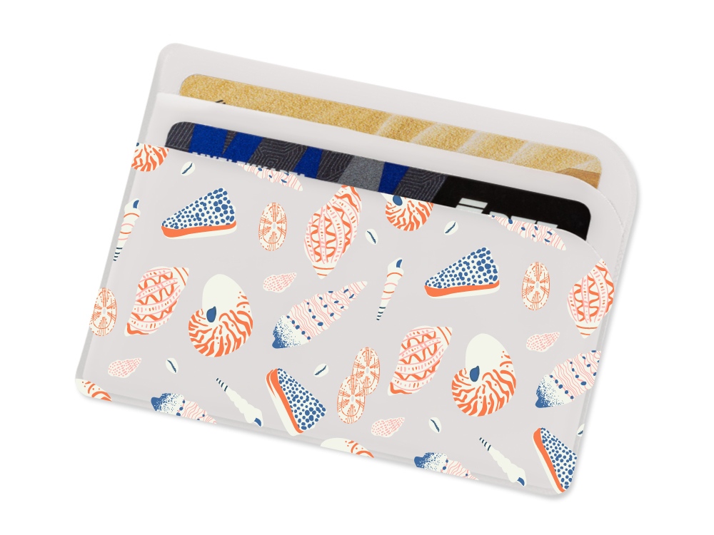 Картхолдер для 3-х карт с возможностью полноцветной  УФ-печати, софт-тач-4