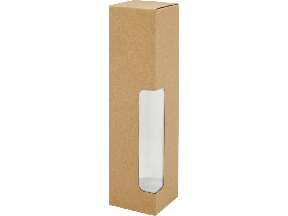 Ziggs спортивная бутылка из переработанного пластика объемом 650 мл, прозрачный-3