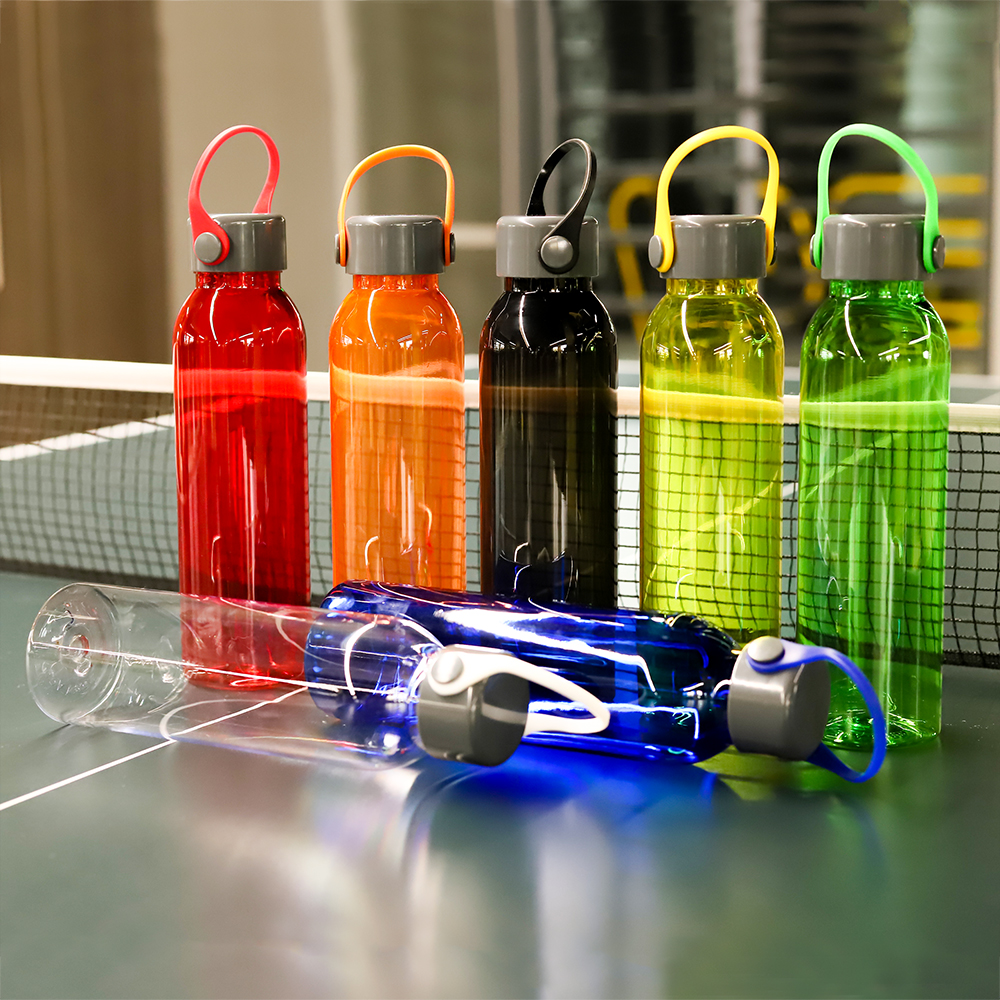 Пластиковая бутылка Chikka, Синий-2