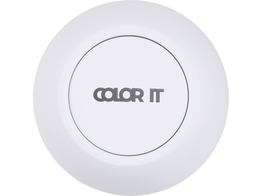 Термокружка Vacuum mug C1, soft touch, 370мл, белый-4