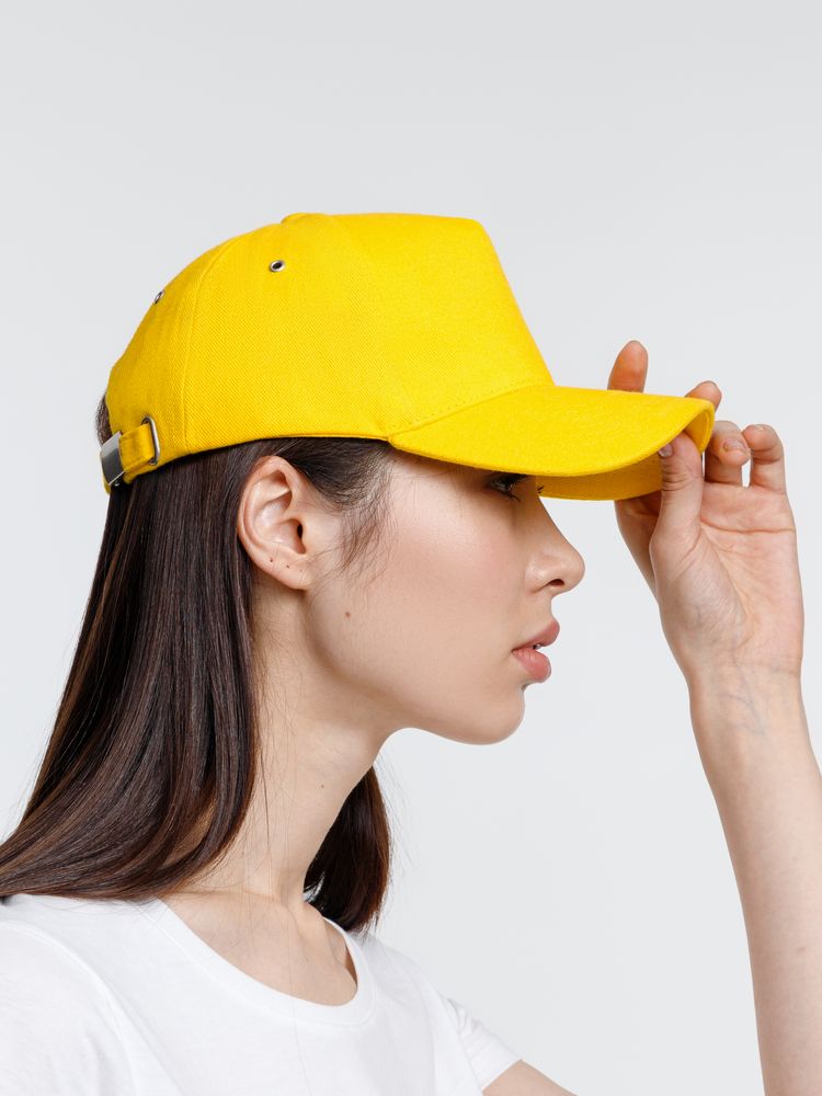 Бейсболка Standard, желтая-3