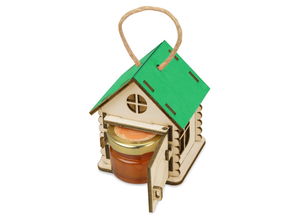 Игрушка Домик упаковка, зеленый-2