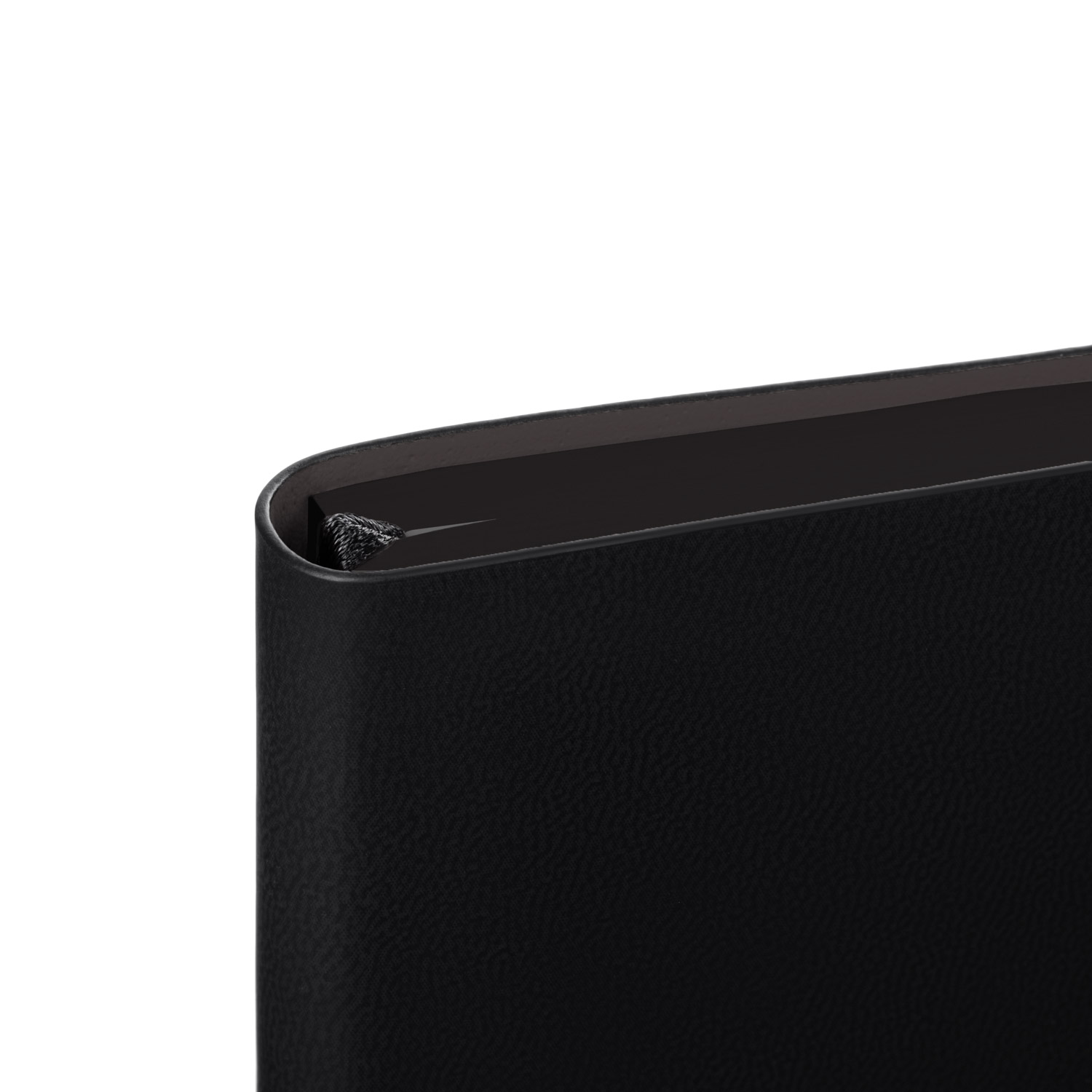 Ежедневник Латте софт-тач (Latte soft touch) недатированный, черный-6