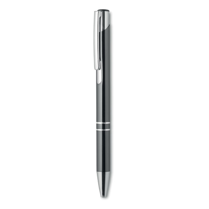Recycled aluminium ball pen, титановый-4