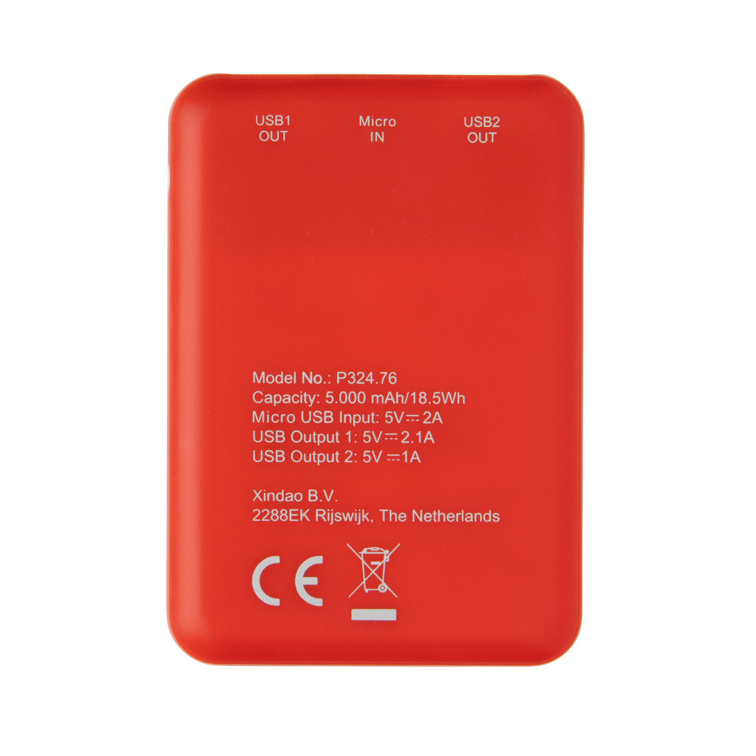 Карманный внешний аккумулятор на 5000 мАч-6