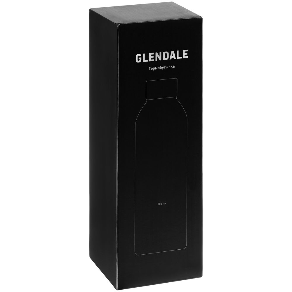 Термобутылка Glendale, черная-4
