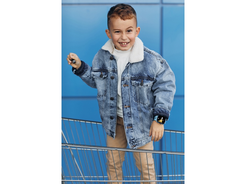 Детские часы Canyon Sandy KW-34, серо-голубой-12