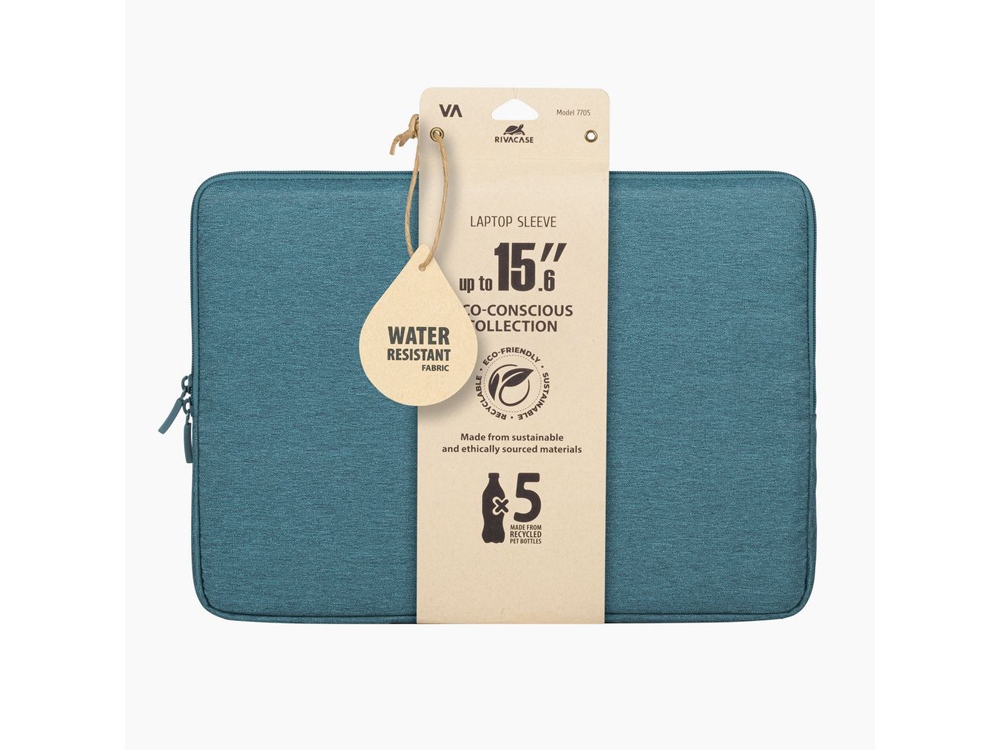 RIVACASE 7705 aquamarine ECO чехол для ноутбука 15.6 / 12-5
