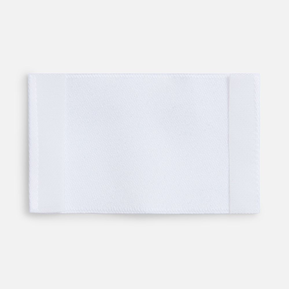 Лейбл тканевый Epsilon, M, белый-2