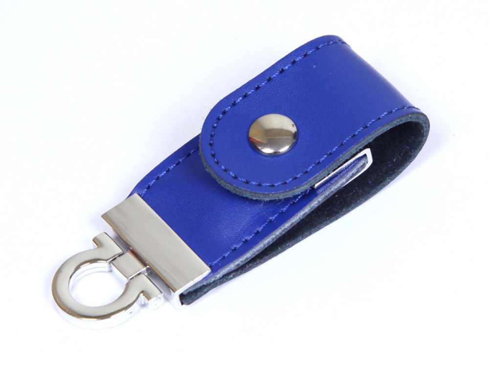 USB-флешка на 8 Гб в виде брелка, синий-1