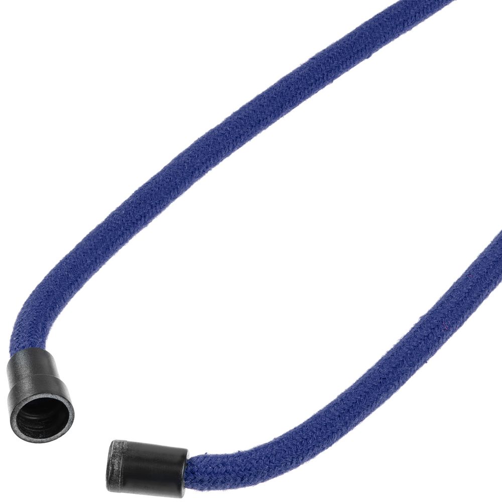 Шнурок для бейджа Tube Wood, синий-2