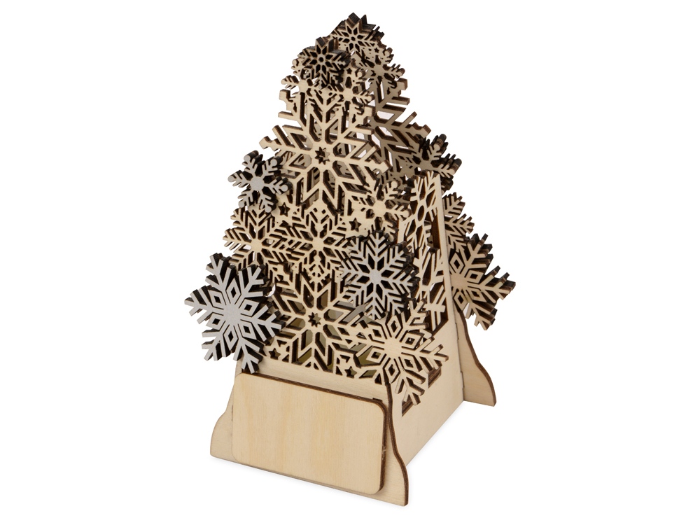 Декоративная фигура Ель с электрической свечой-0