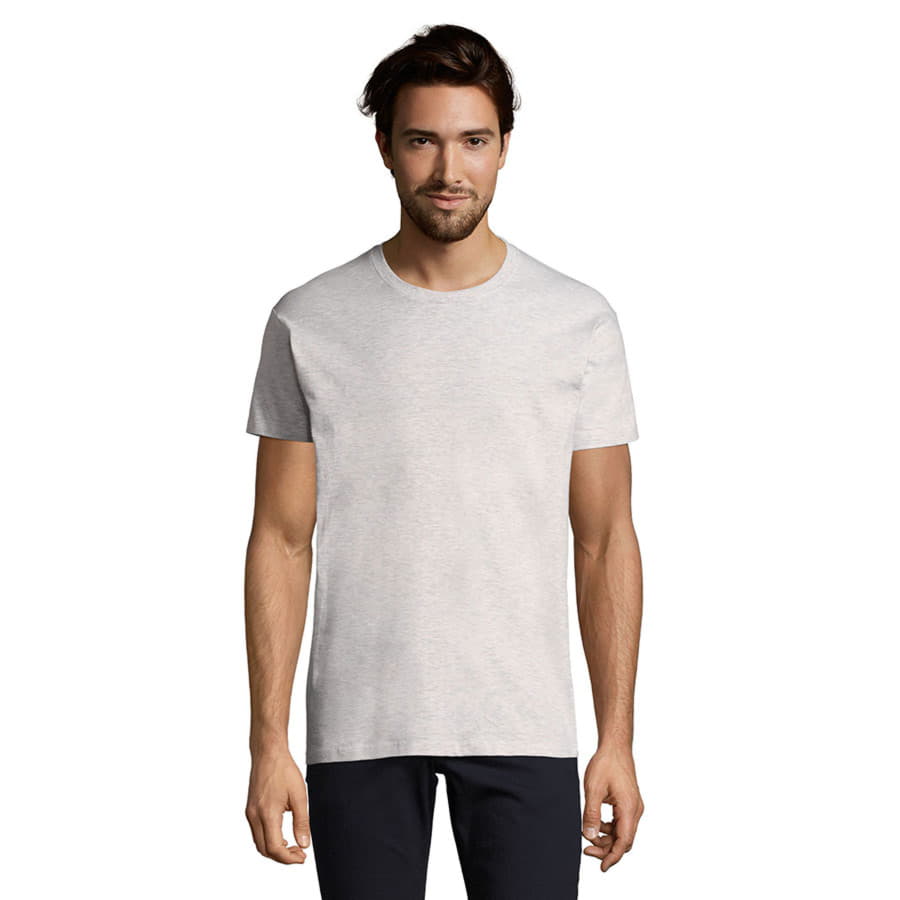 Футболка мужская IMPERIAL 190, светло-серый меланж-3