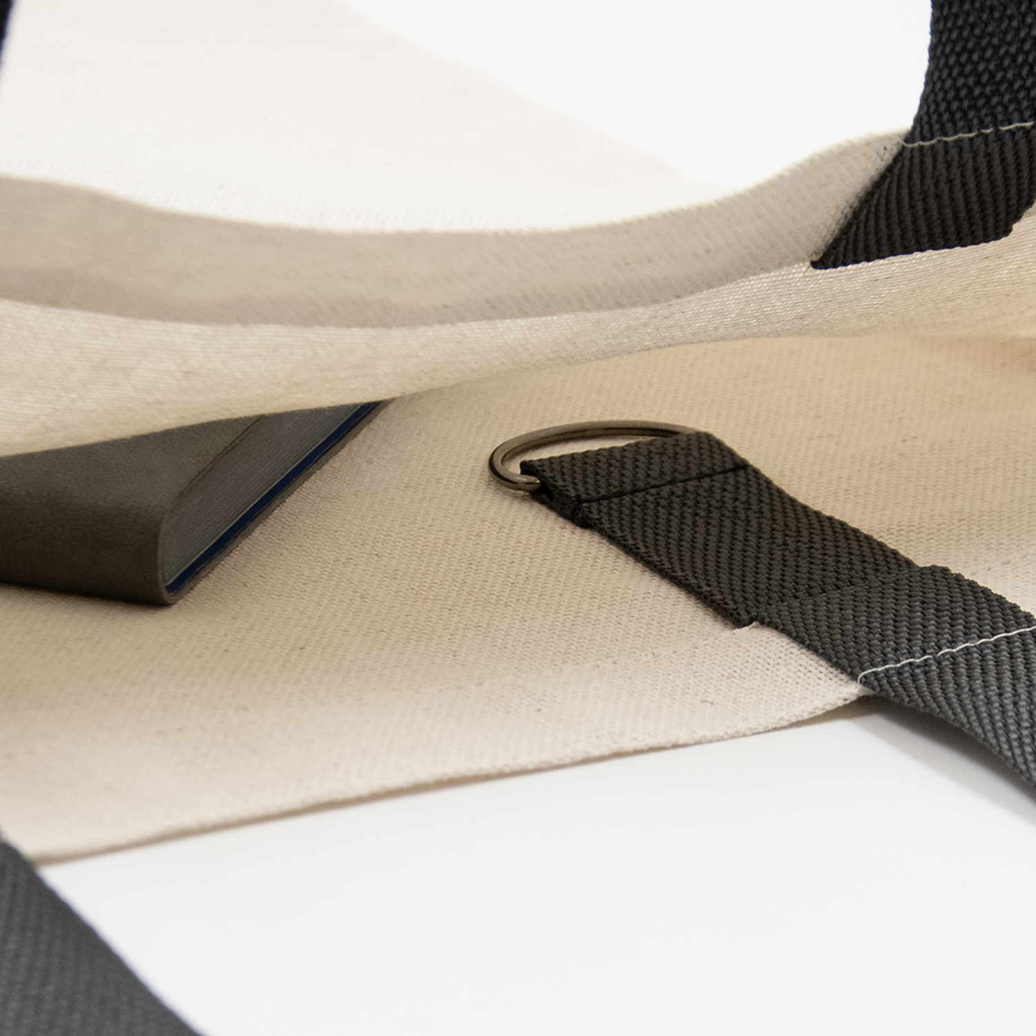 Шоппер Superbag Light, с внутренним креплением (полукольцо) (неокрашенный с серым)-2