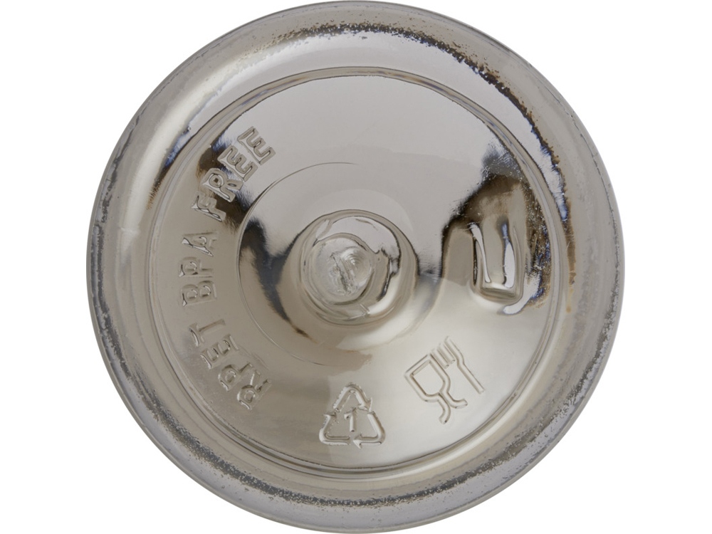 Bodhi бутылка для воды из вторичного ПЭТ объемом 500 мл - черный прозрачный-3