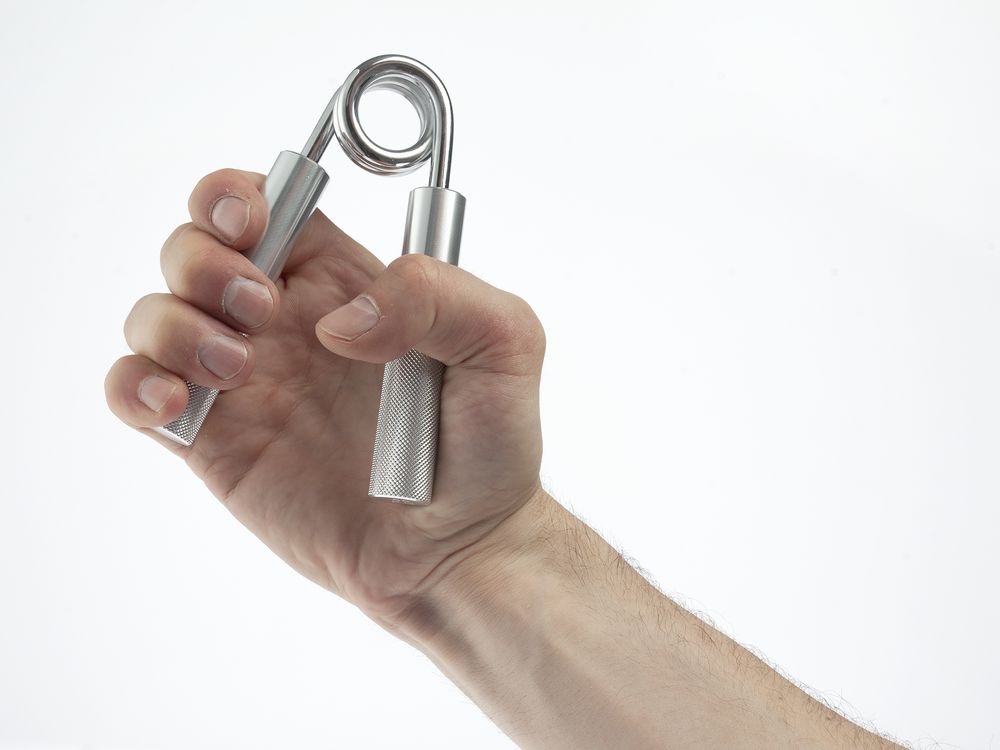 Эспандер Hard Work, серебристый-1