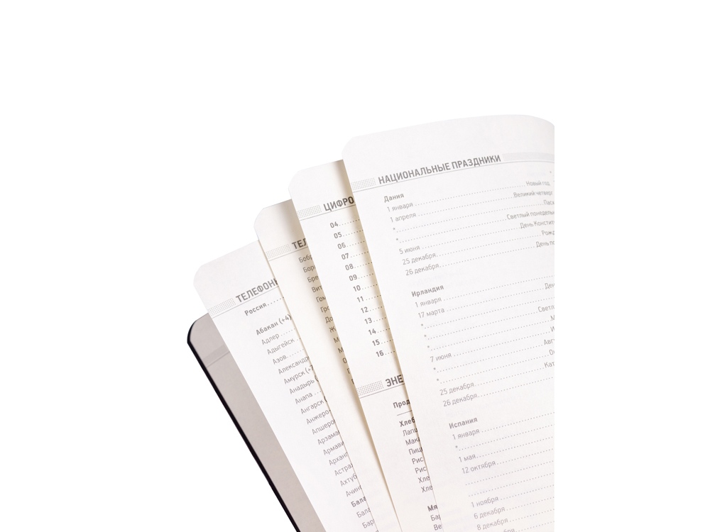 Ежедневник А5 недатированный Megapolis Velvet Flex, коричневый-4