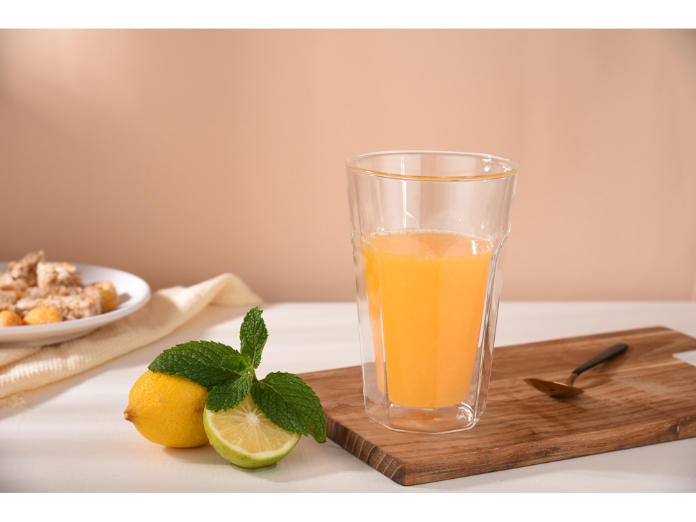 Стакан граненый с двойными стенками Silva-6