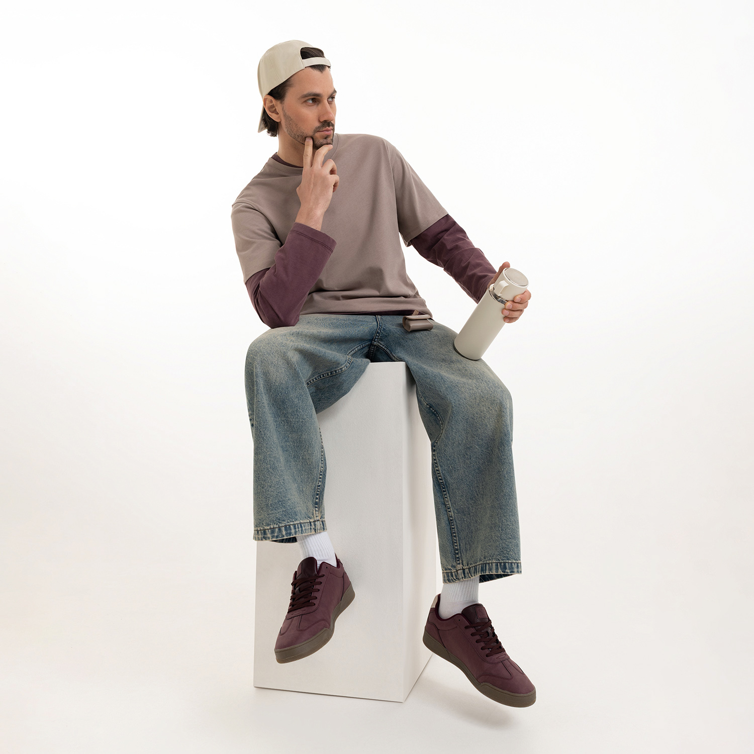 Футболка унисекс RUST NEO, 240 гр., бежевый (мокко)-0