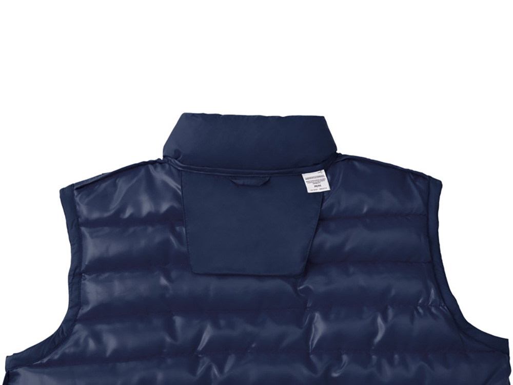 Женский утепленный жилет Pallas  из переработанных материалов по стандарту GRS - Темно - синий-3