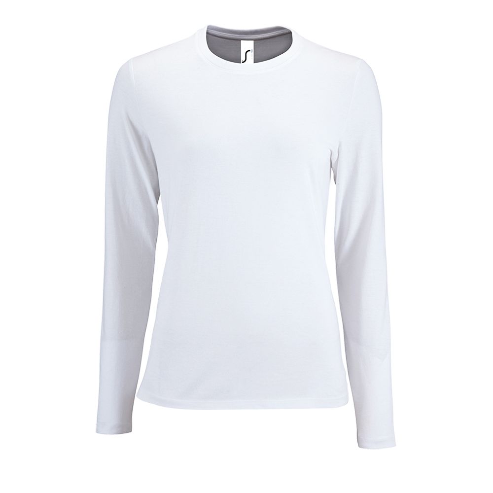 Футболка с длинным рукавом Imperial LSL Women, белая-0