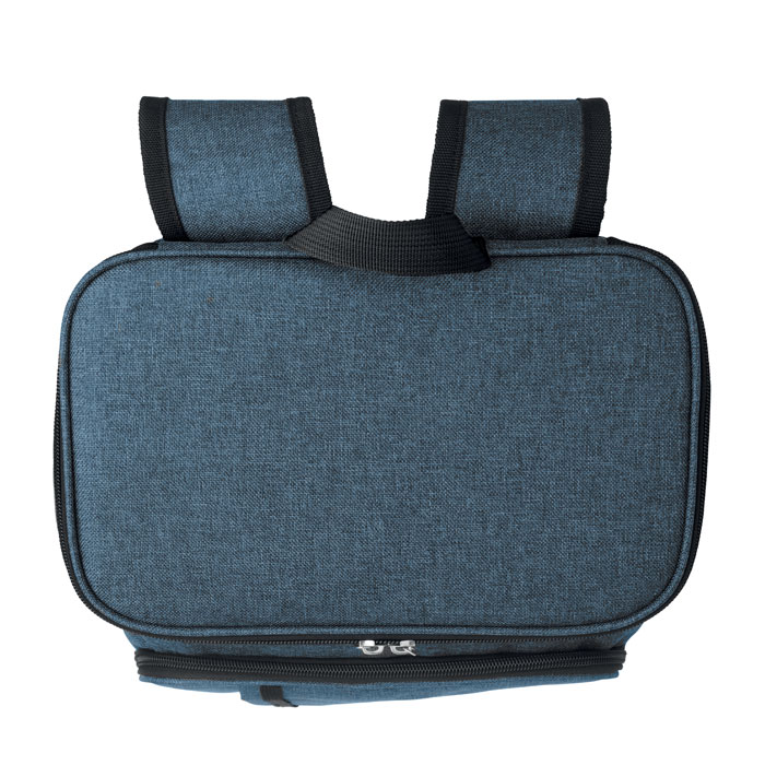 Сумка холодильник 600D из RPET, синий-6