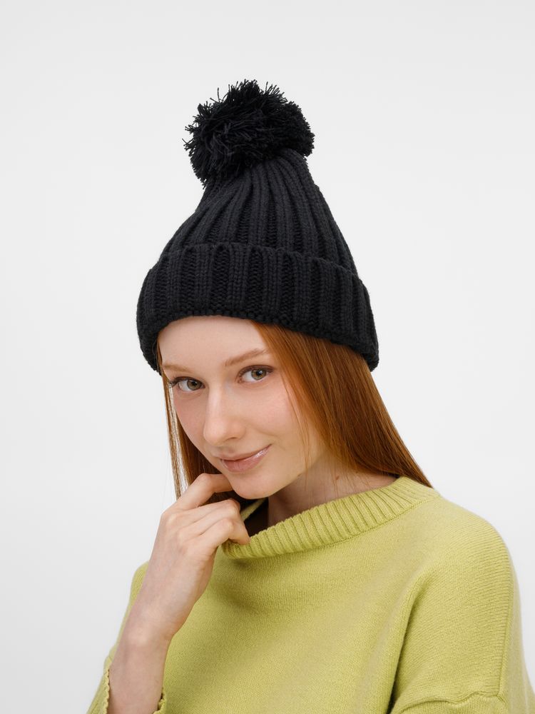 Шапка HappyGo, черная-3