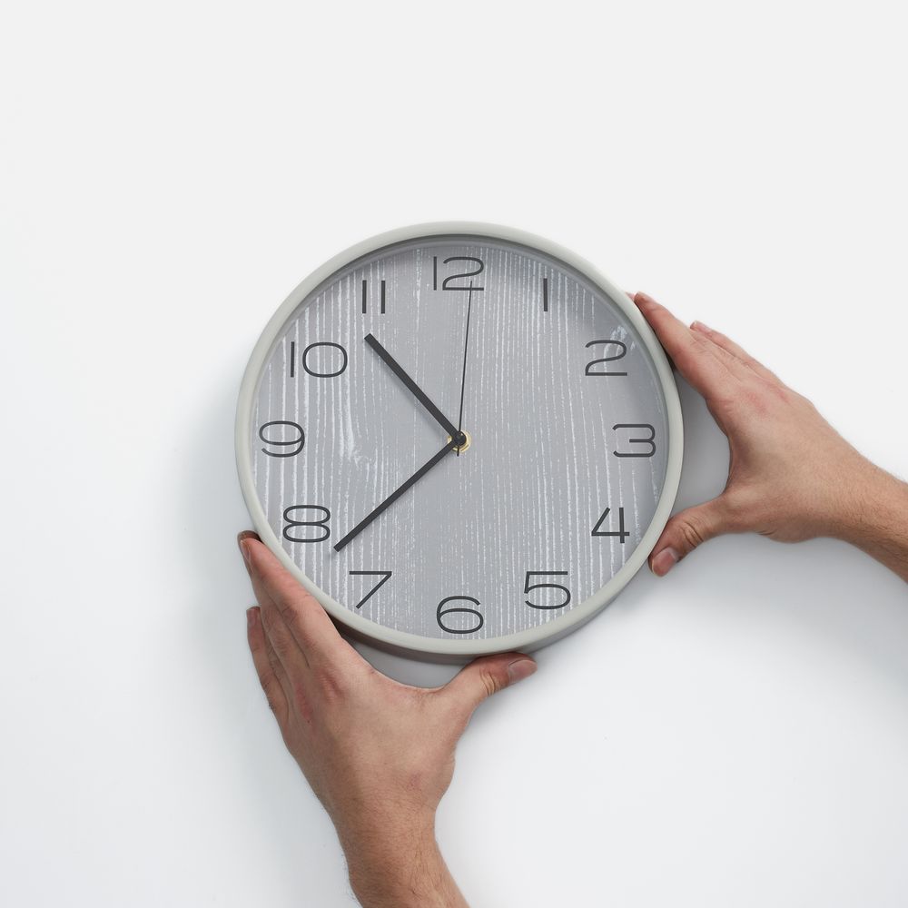 Часы Vintage, серые-2
