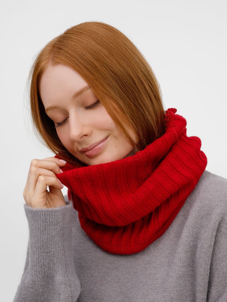 Снуд ComFleece, красный-5