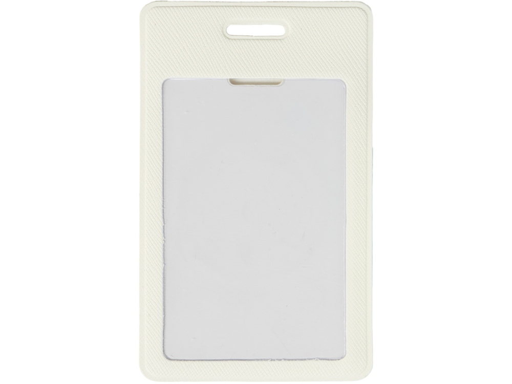 Вертикальный карман из экокожи для карты Favor, белый-2