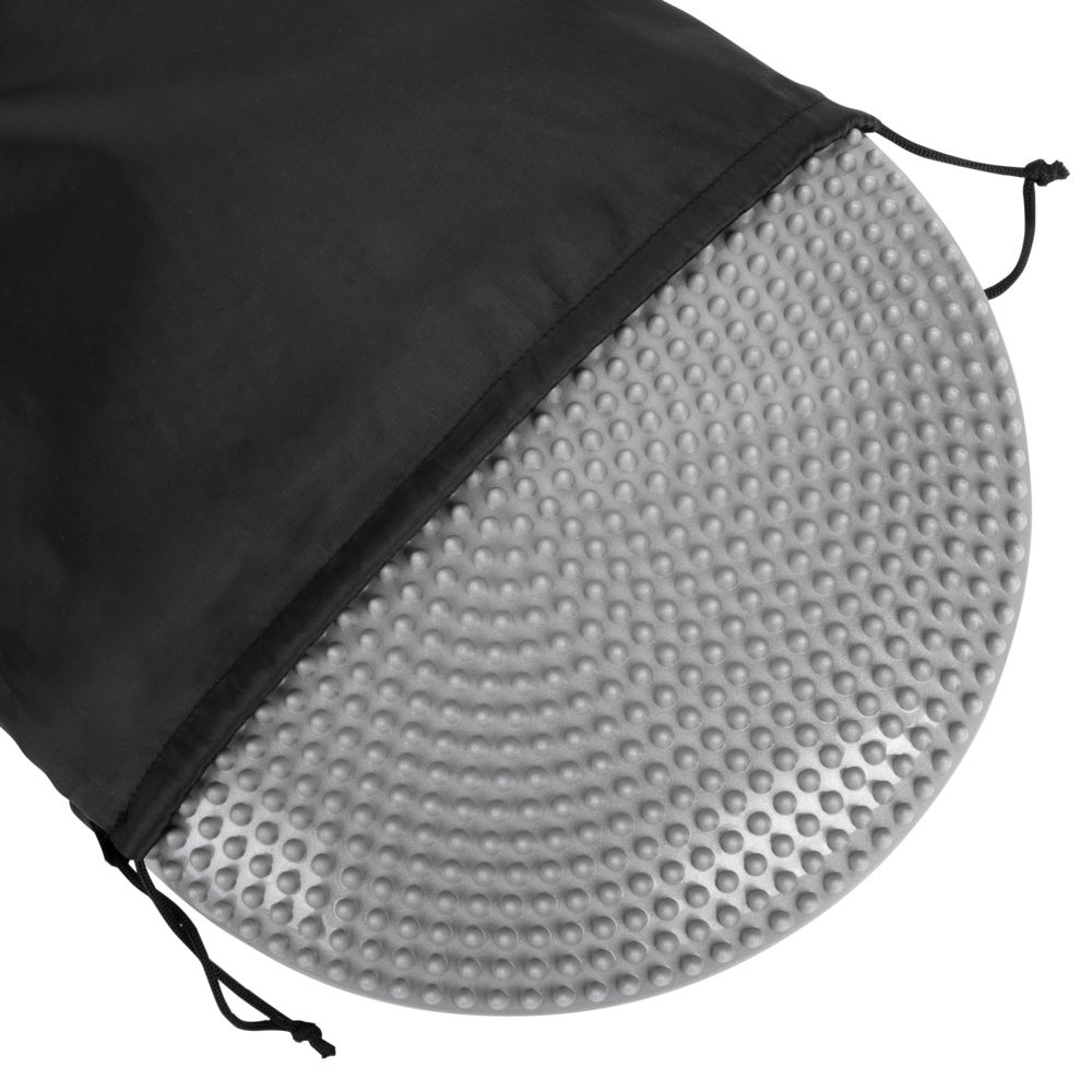 Массажная балансировочная подушка Balansa, серая-3