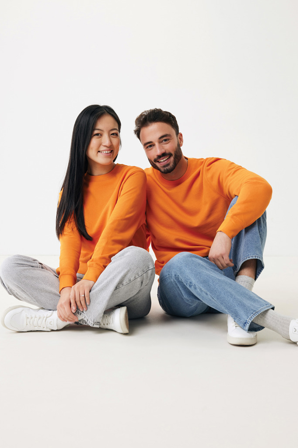 Свитшот Iqoniq Etosha из переработанного хлопка, унисекс, 280 г/м²-4