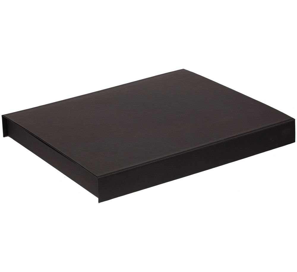 Коробка Daily под ежедневник, аккумулятор и ручку, черная-3