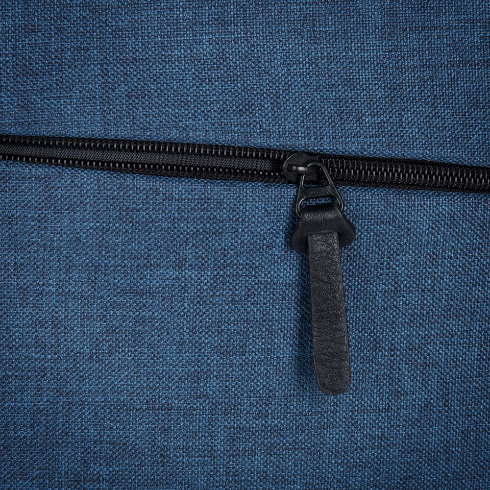 Конференц-сумка The First, синяя-5