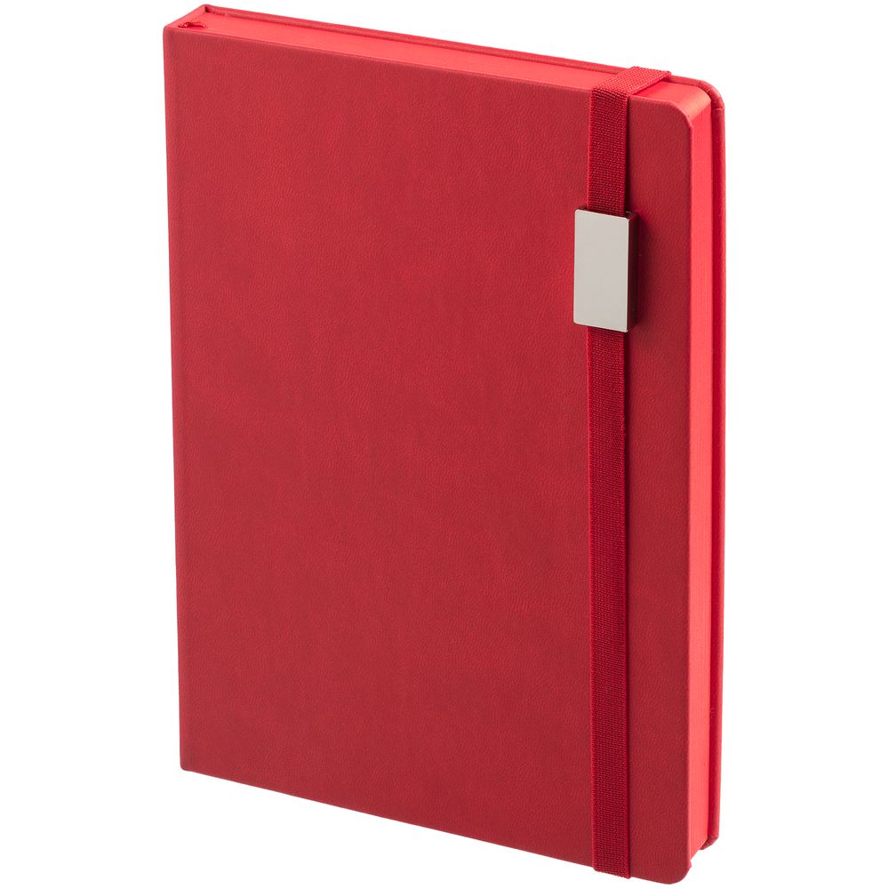 Ежедневник New Factor Metal, красный-1