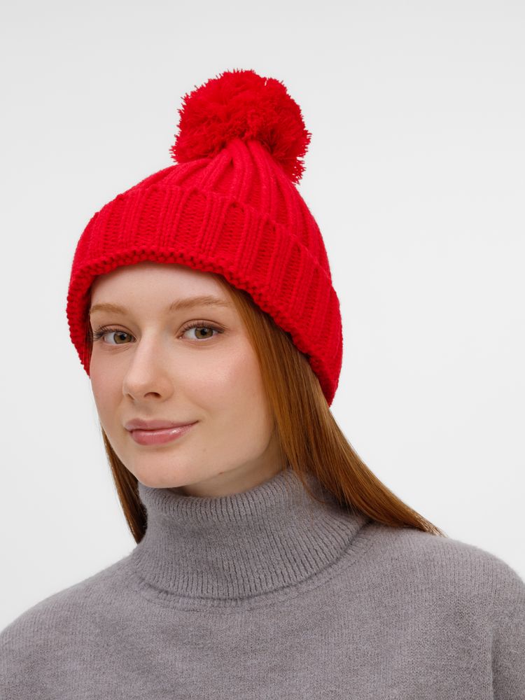 Шапка HappyGo, красная-1