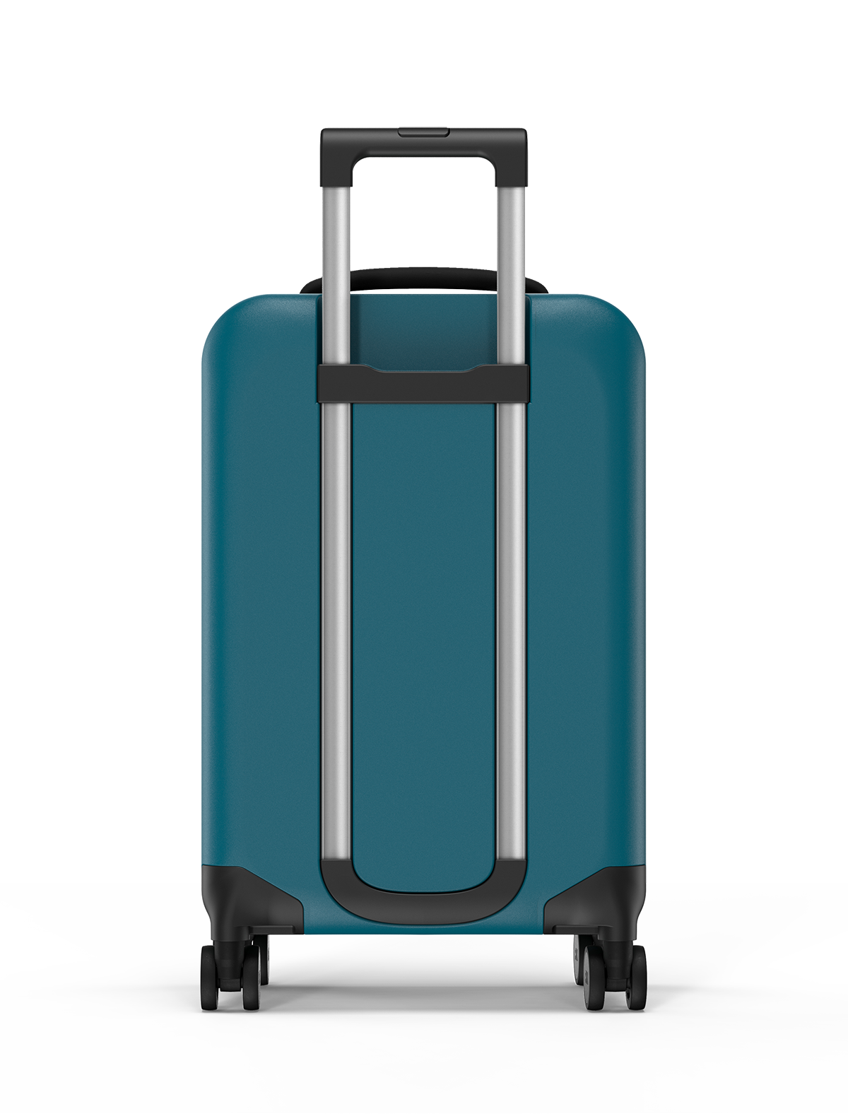 Чемодан складной Rollink Vega 360 55x40x20 см, 4 колеса, сине-зеленый-7