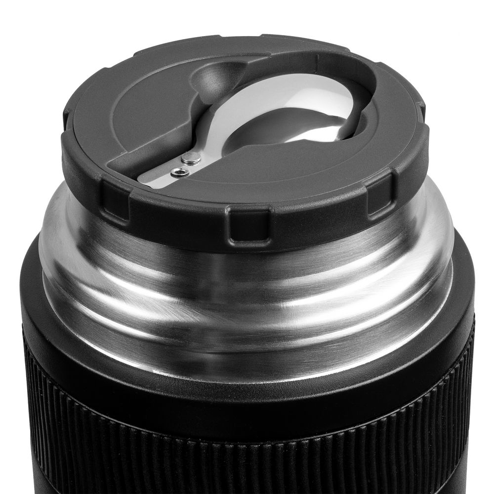 Термос для еды Takk Pappa, черный-3