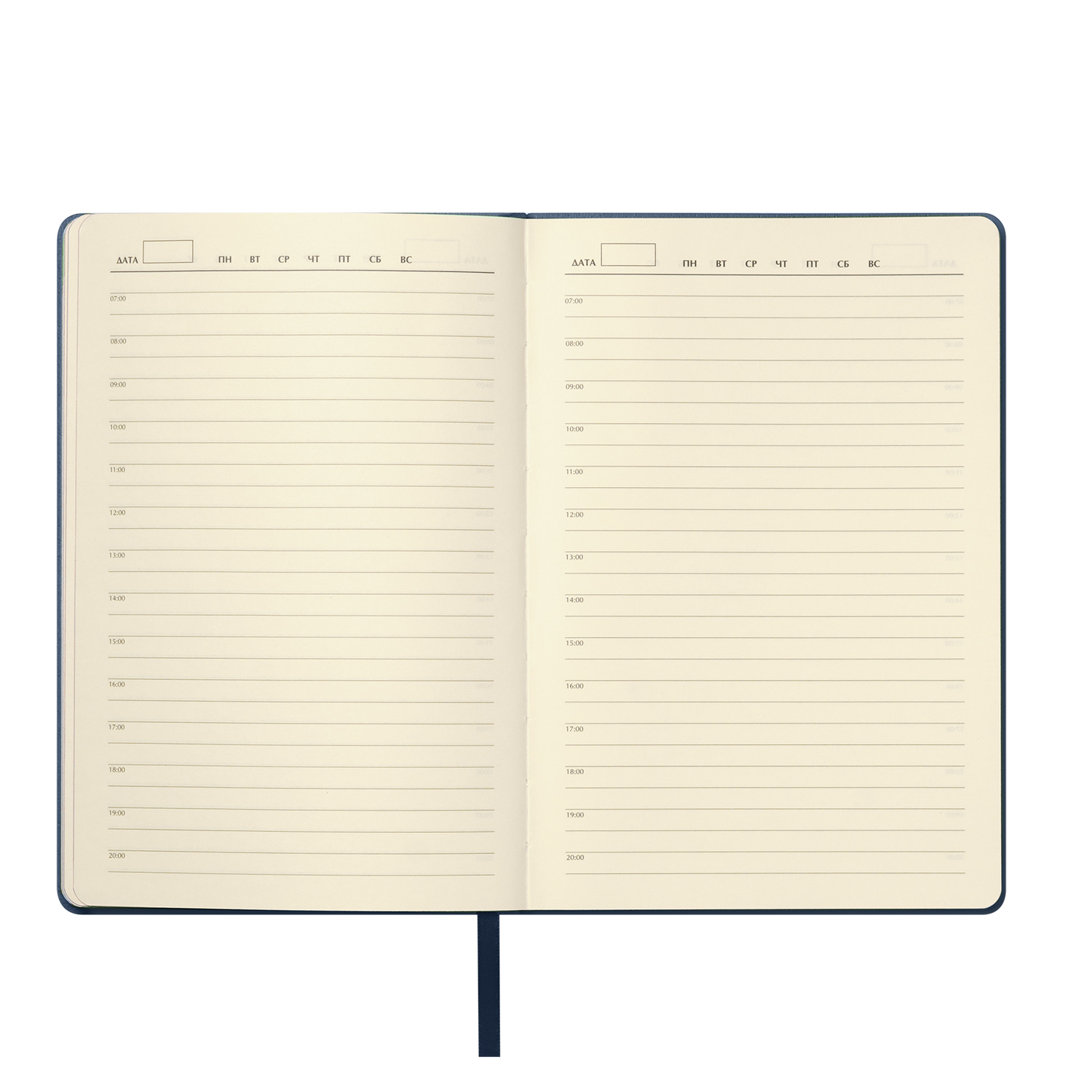 Ежедневник Молто (Molto) недатированный, синий-6