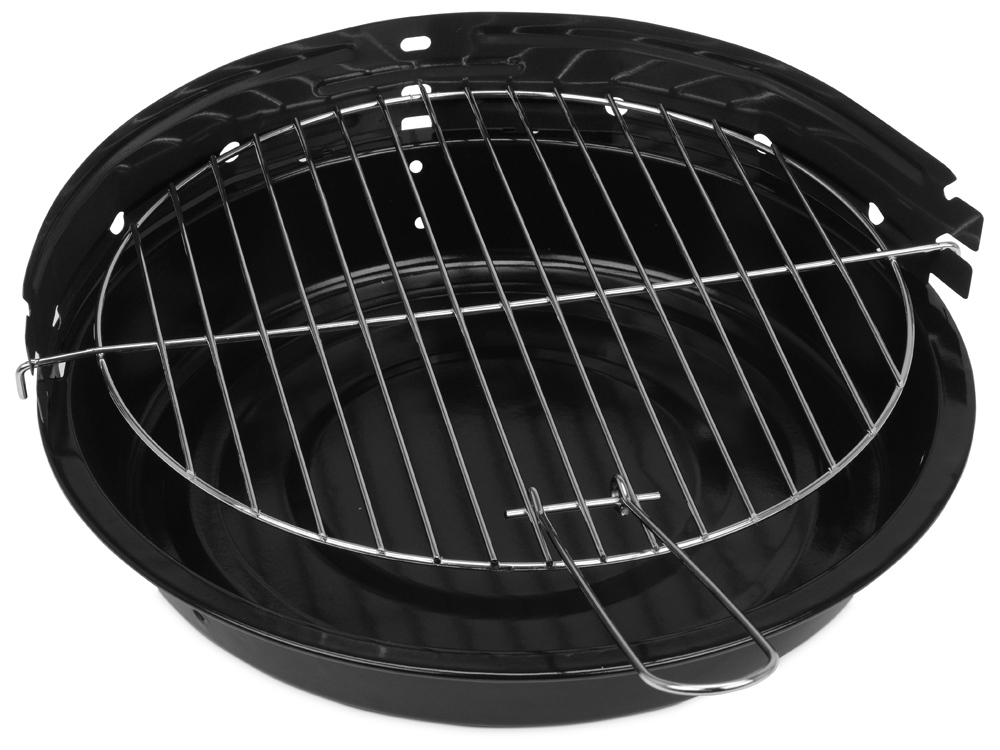 Угольный гриль на ножках Picnic, черный-1