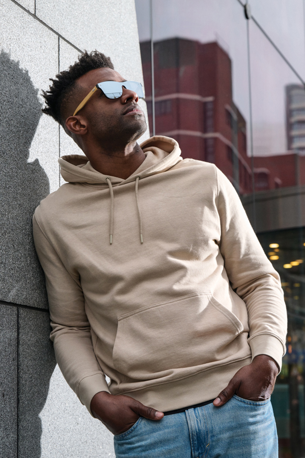 Солнцезащитные очки Prism из переработанного пластика RCS с бамбуковыми дужками-7