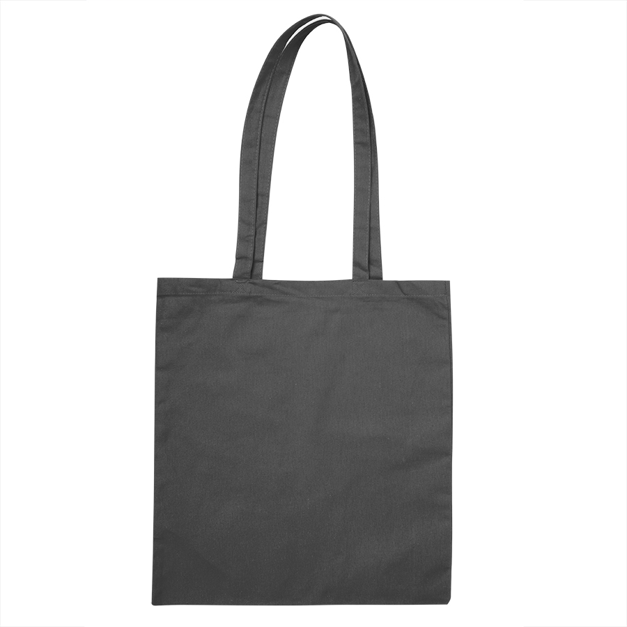 Сумка шоппер хлопковый MALL 220, темно-серый-0