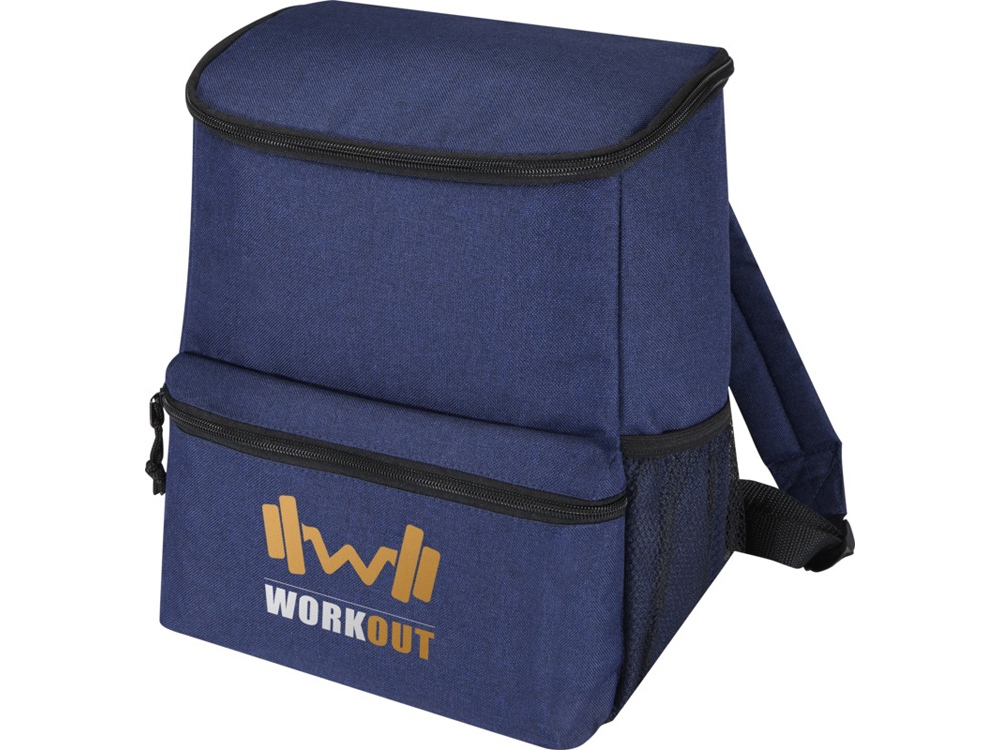 Excursion, рюкзак-холодильник из переработанного РЕТ-пластика - Heather navy-6