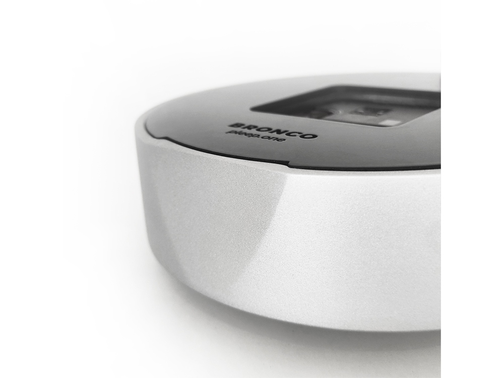 Часы настольные Sparky XXS, серебристые-4