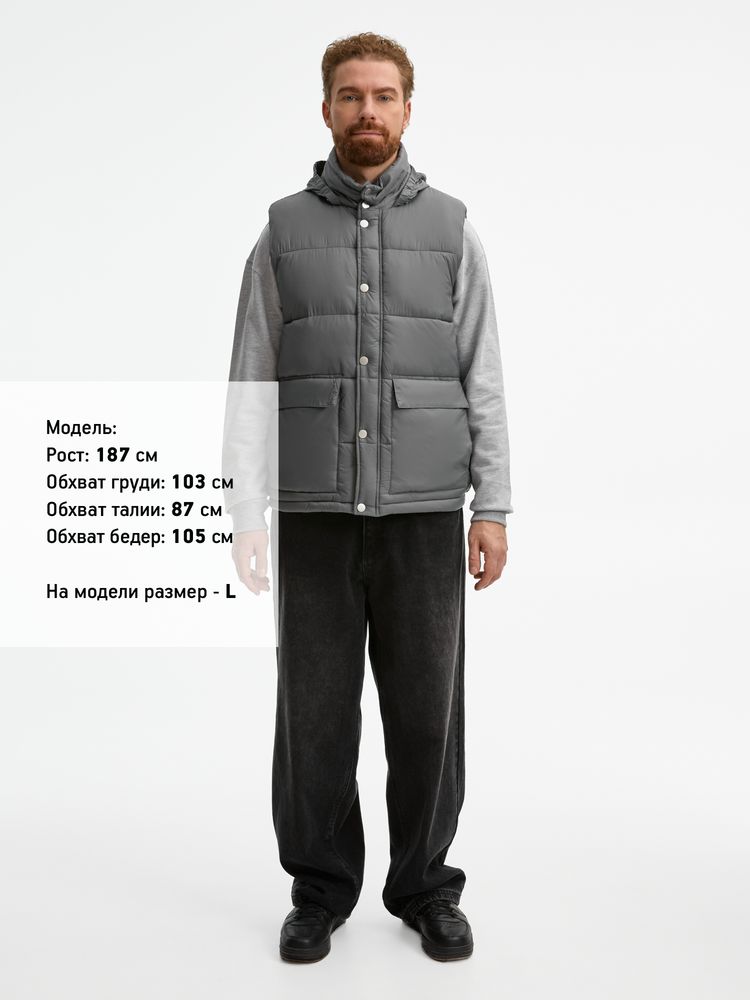 Жилет Ben Mac, серый-6