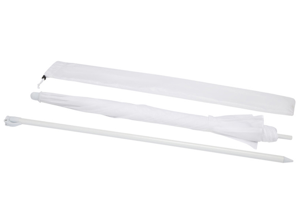 Zenith пляжный зонт - Белый-2