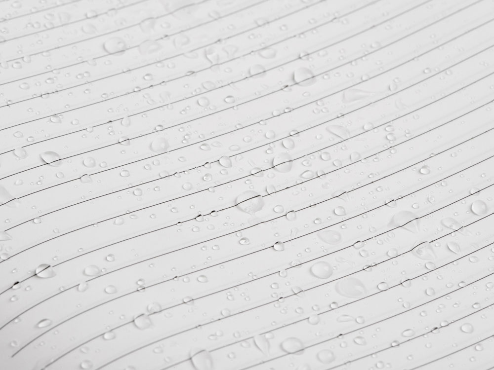 Блокнот из моющегося крафта и каменной бумаги А5 Fleekstone, гибкая обложка, серый-6