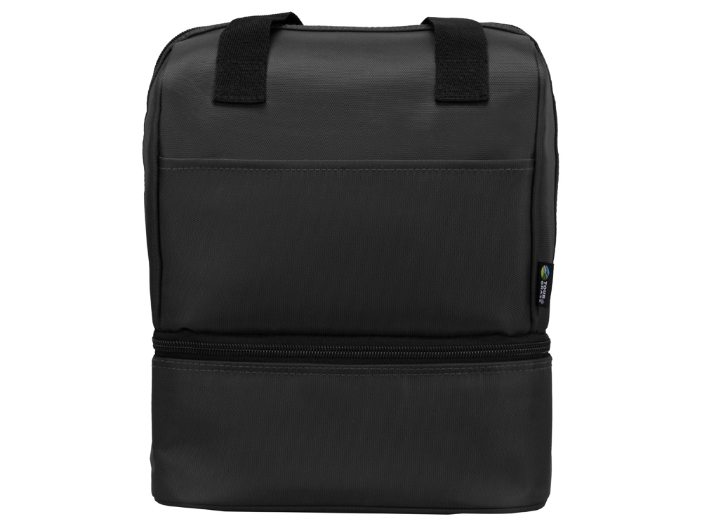 Сумка-холодильник Cool с 2-мя изолированными отделениями, темно-серый-4