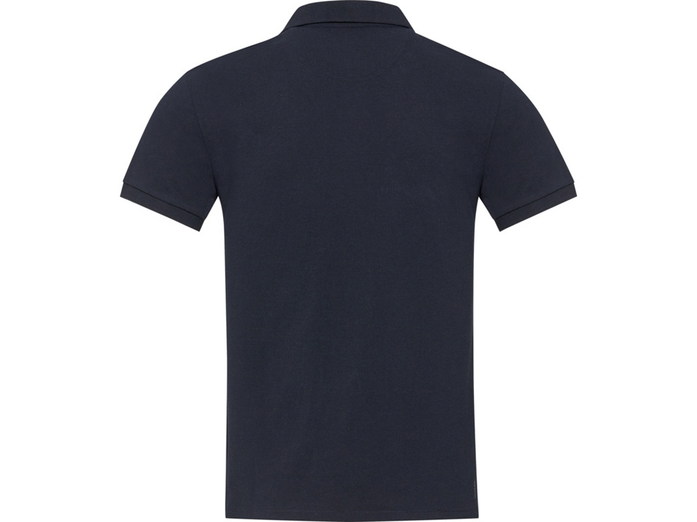 Emerald поло унисекс с коротким рукавом из переработанных материалов Aware™. - Нейви-2